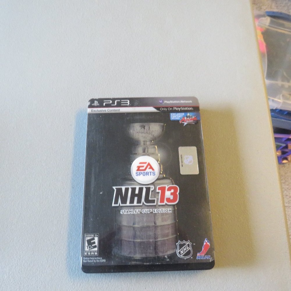 NHL 13 For PS3 Stanley Cup Edition Steel Case